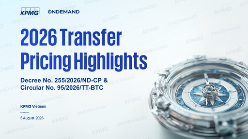 General Slide - 2026 Transfer Pricing Highlights